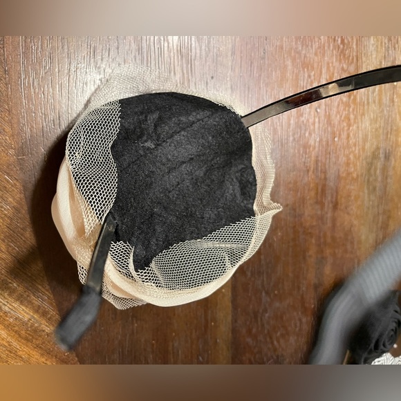 tan flower headband - Picture 2 of 3